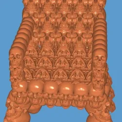 Skull chair