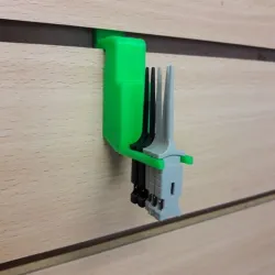 slotted panel test clip holder
