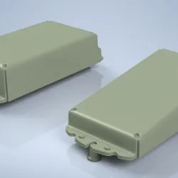 Soviet tanks T-64, T-72, T-80 ERA bricks two types