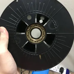 Spool holder bearing