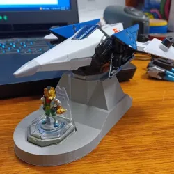 Starlink Ship, Figure and Attachment stand