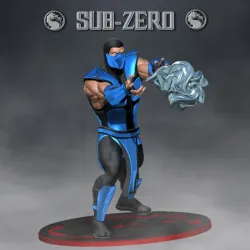 sub zero mortal kombat3 ultimate