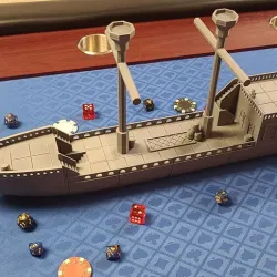 Tabletop Game Sail Ship