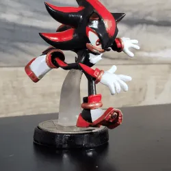 Team Dark Figurine Set: Shadow, Rouge, E123-Omega, and Super Shadow amiibo figures