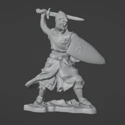Templars 3D PRINT MODEL
