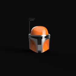 The Mandalorian Season 3 trailer Bent Stalk helmet