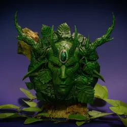 Tiefling Druid / Dungeos & Dragons