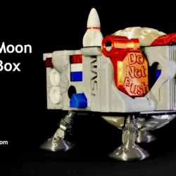 To The Moon Puzzle Box by Leisure Luke