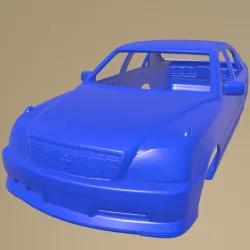 Toyota Crown Royal Saloon 2001 Printable Car Body