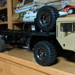 Traxxas TRX 6 Hemtt build files