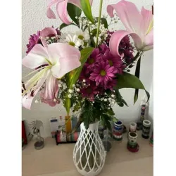 Upcycled Bottle Vase