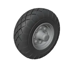 wheel for peel p50 car diogonal tooth