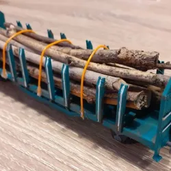 Wooden door wagon