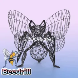 015 Beedrill Pokemon Wiremon Figure