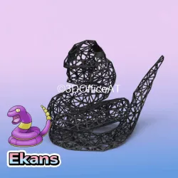 023 Ekans Pokemon Wiremon Figure