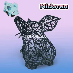 #029 Nidoran Pokemon Wiremon Figure