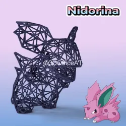 030 Nidorina Pokemon Wiremon Figure