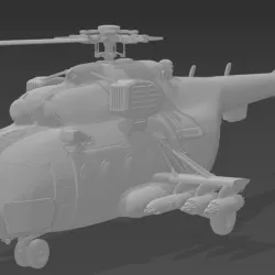 1:100 Mil-Mi-8/17 Hip Transport Helicopter