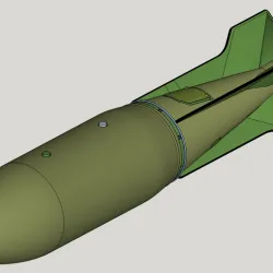 1-32 MK-117 Strake 750 POUND B-52,F-16, F-15E, A-10 WARTHOG, B-1B, A-6,F-4 PHANTOM, F-18, A-7D