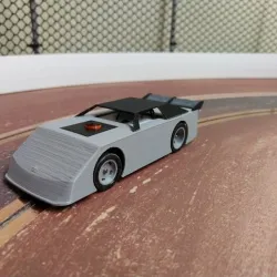 1/43 Dirt Late Model Slot Car
