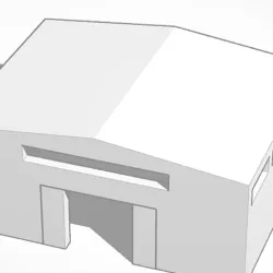 1:500 small warehouse