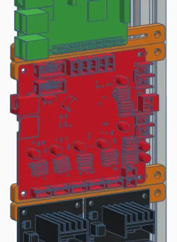 100mm, 120mm, 130mm M3 Rail with M5 Mounting Hole for 2020/2040 Extrusions