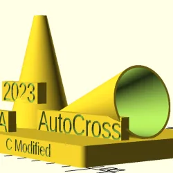 2 CONE AUTOCROSS EVENT TROPHIES 2023 SEASON Modified CLASSES