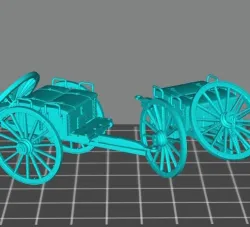 28mm ACW field artillery Caisson