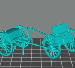 28mm ACW field artillery Limber