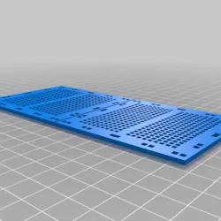 3" cube Sci-fi modular terrain 15 - bridges/walkways