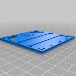 3" cube Sci-fi modular terrain 5a - landing pad extras