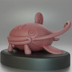340- Whishcash Pokemon Figure