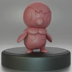 393- Piplup Pokemon Figure