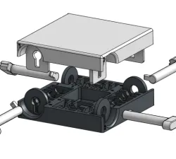 4 Key Coin Box Puzzle