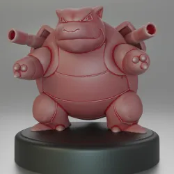 9- Blastoise Pokemon Figure