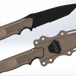 AIRSOFT KNIFE DUMMY AIRSOFT KNIFE