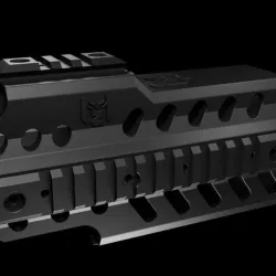 Airsoft M249 handguard