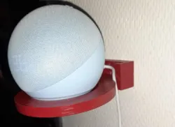 alexa Dot wall mount