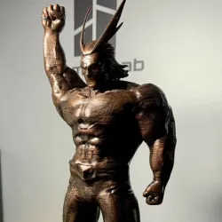 All Might Kamino Ward Statue