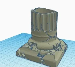 ANCIENT COLUMN pen holder - portapenne   COLONNA ANTICA miniature gioco