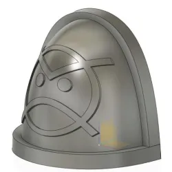 Angry Marines Insignia Mk7 Shoulder Pauldron