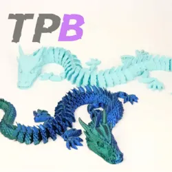 Articulated Dragon - Print-in-Place