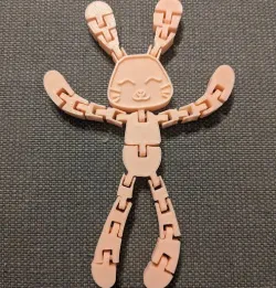 Articulated Toy Bunny Rabbit For Easter