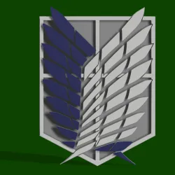 Attack on Titan Logo Scouting Legion