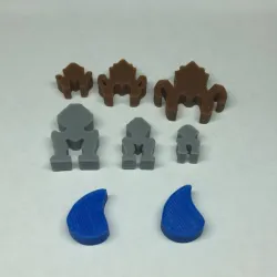 Barrage Machines & Water Tokens