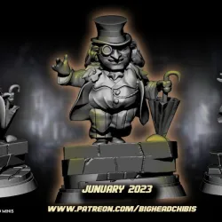 batman penguin chibi chibi marvel united
