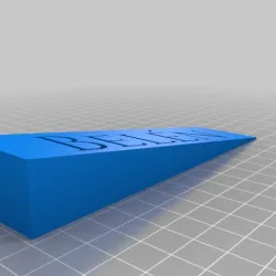 "BELÉN" Door Stop