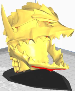 Berserk Guts Rampage/Rage Helmet + Stand (Instructions included)