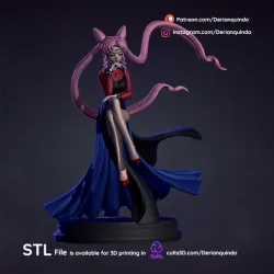 Black Lady / Sailor moon Fanart