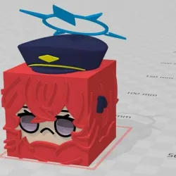 blue archive iroha cube